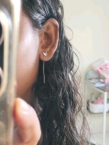 S925 silver Butterfly Dangle Earrings