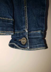 Denim Trendy Jacket For Girls BRANDED