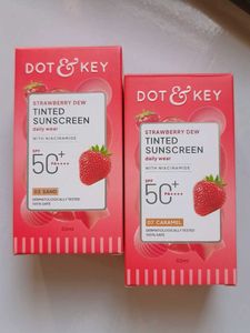 DOT & KEY Tinted Sunscreen SPF 50- Pack of 2