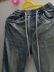 Light Wash Denim Jogger Jeans