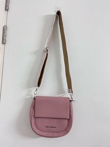 lino perros Chic Pink Crossbody Bag