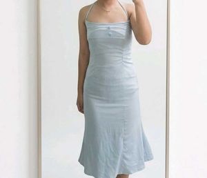 Baby blue dress𝜗ৎ