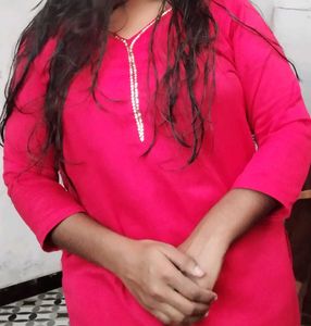 kurta set red colour