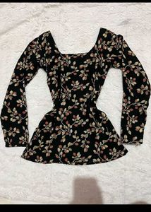 Corset back short kurti