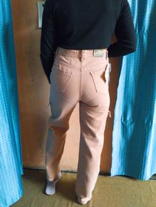 ✨Waist 30 Light Orange Wide Leg Cargo Pants