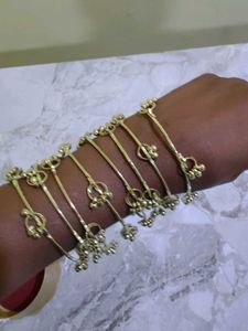 Gold-Toned Bangle Set