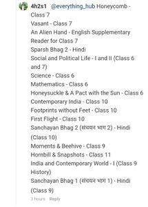 Class 7 to 11 Textbooks Bundle