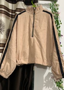 Full Neck Half Sweatshirt