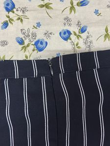 Striped Navy Blue skirt