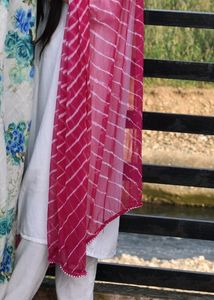 White Kurta Set