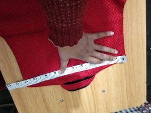 Red Ethnic Sleeveless Jacket