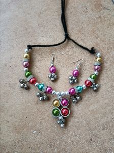 MULTICOLOUR NAVRATRI SET