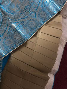 Brocade Lehenga Choli with Pink Dupa