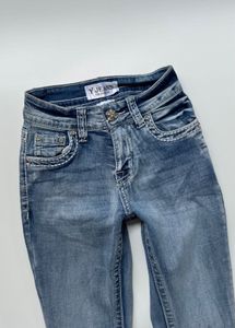 Y2K Embellished Bootcut Jeans