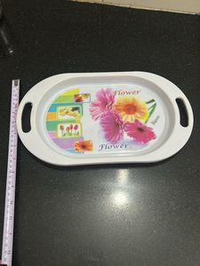 Set of 2 Decorative Serving Trays