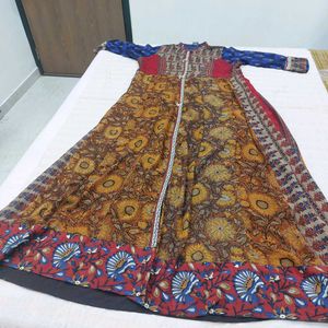 Beautiful Floral Print women gown