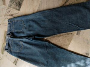 Classic Blue Wide Leg Jeans