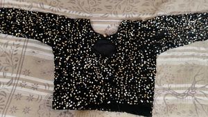 Sparkly Sequin Black blouse
