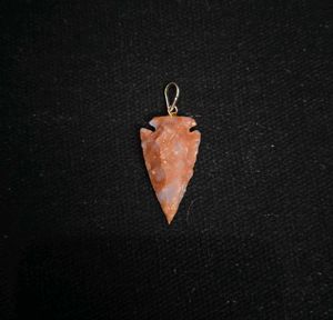 Arrow Head Natural Semi Precious Stone Pendent