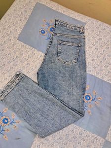 Classic Blue Acid Wash Jeans