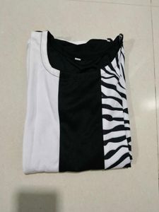 Stylish Zebra Print Dress