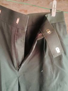 Men's Dark Green Trousers