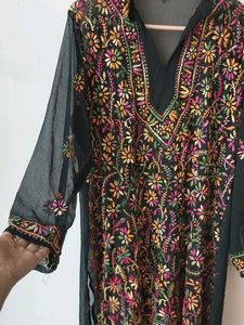 Chikankari Embroidered Kurta