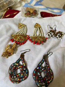 Exquisite Indian Style Earrings Set