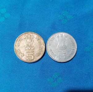 5rs Coin Lal Bahadur Shastri Commemorative Issue