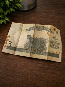 vintage 2rs.nepali note