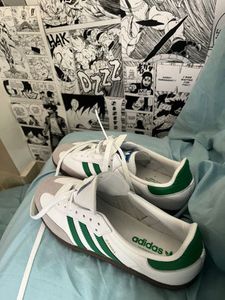 Adidas Samba OG - White &amp; Green