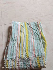 Embellished Striped Kurta