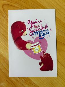NEW Writeable Cute Mother’s Day Greeting Card