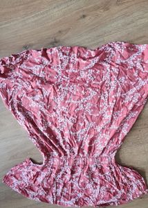 L O V Red Floral Dress