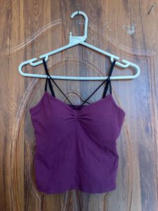 Cute Purple Camisole Top