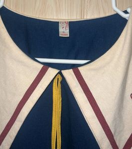 Cute Navy Dress with Sailor Collar