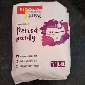 Sirona Disposable Period Panty