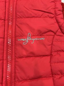 Red Sleeveless Puffer Vest