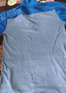 Goodstep Blue &amp; Grey Polo T-Shirt