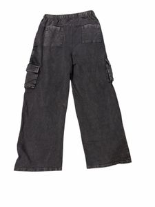 Washed Cargo Pants