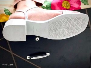 STUNNING &amp; NEW: Aurelia Silver Block Heels