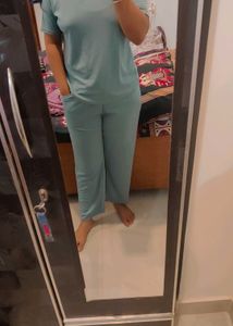 xl women's pjama tshrt cord set