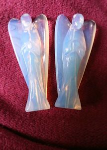 Opalite Angel Figurine
