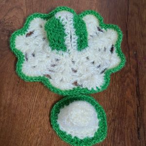 Crochet woollen kanha ji dresses