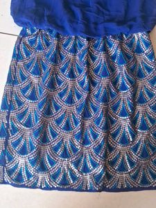 Sparkling Blue Party Dress