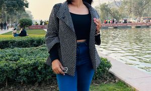 Winter Solid Formal Blazer