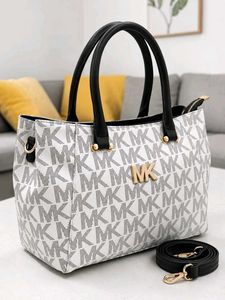 Stylish MK Monogram Tote Bag
