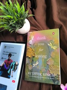 Thank You For Leaving Book