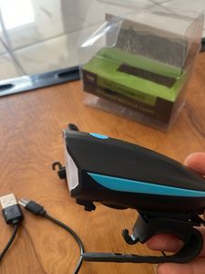 Bicycle Horn with Light - Type C Charging