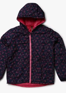 First Class Multicolour Winter Jacket for Girls